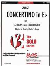 Concertino in E Flat Concert Band sheet music cover